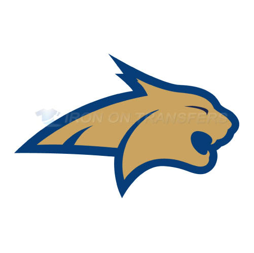 Montana State Bobcats Logo T-shirts Iron On Transfers N5178